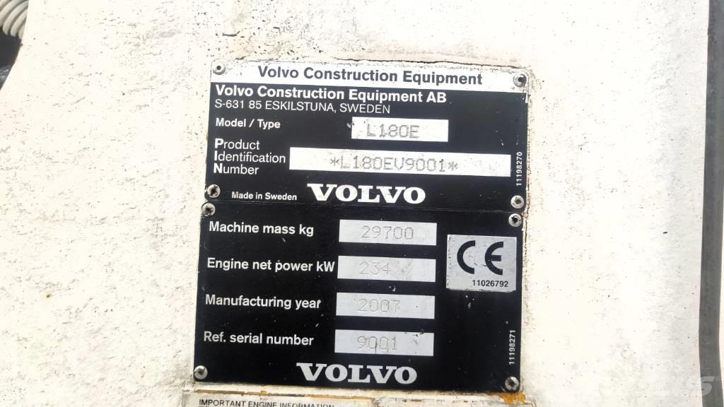 Volvo L 180 E Rataslaadurid