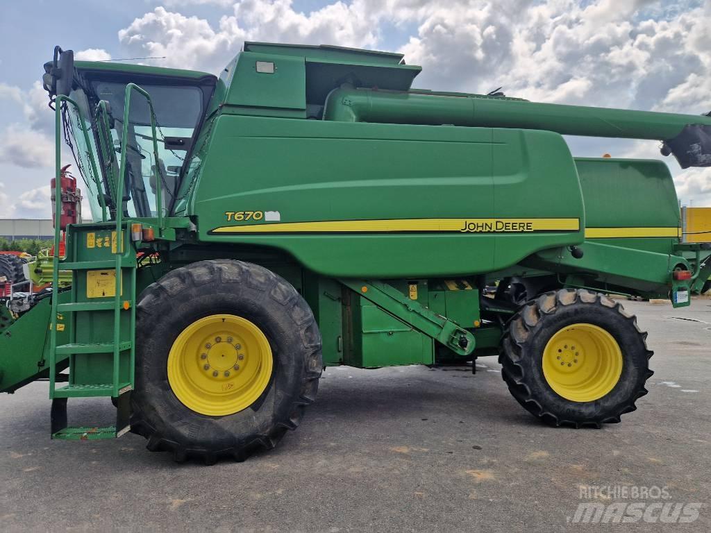 John Deere T670 Teraviljakombainid