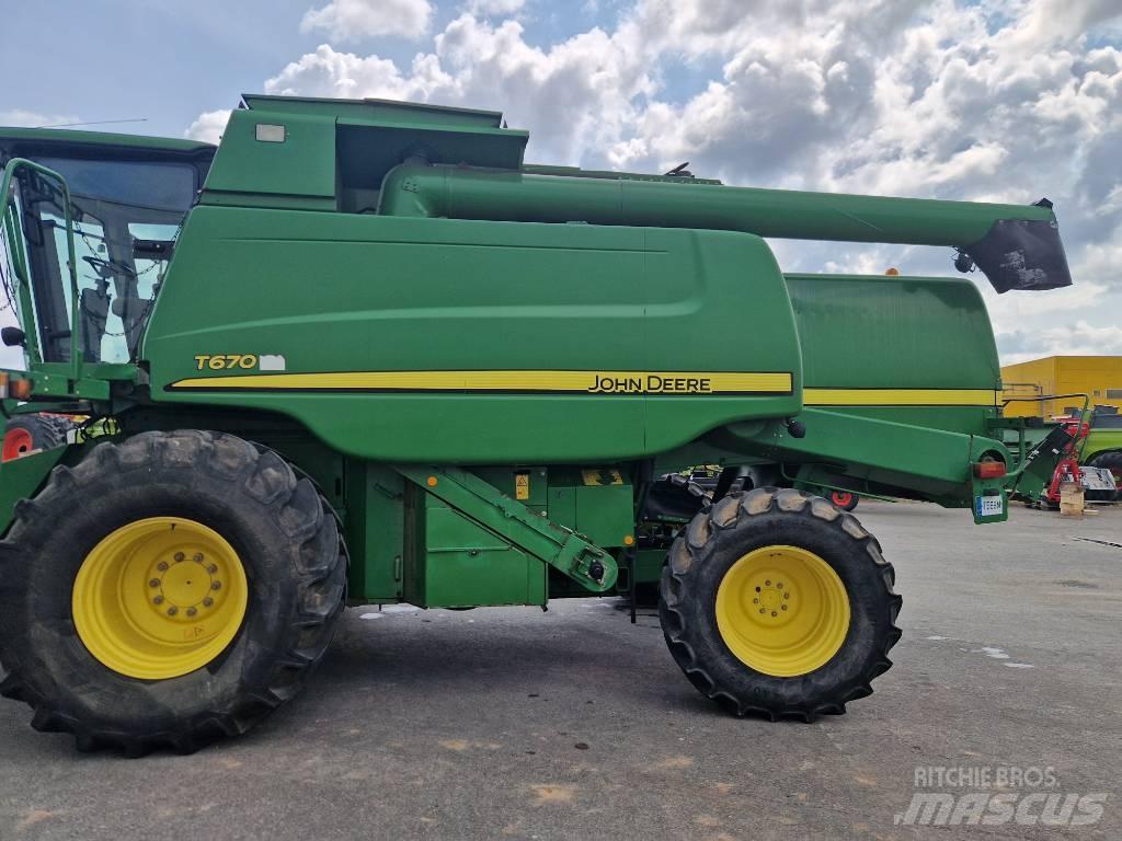 John Deere T670 Teraviljakombainid