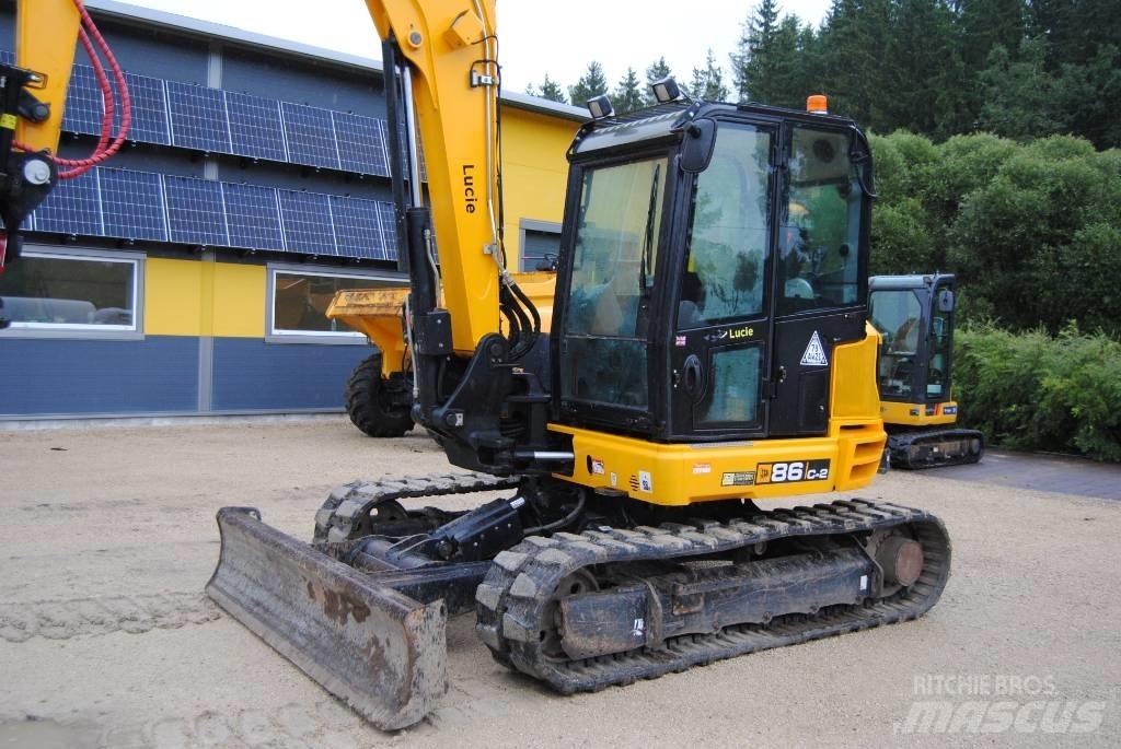 JCB 86 C-2 Väikeekskavaatorid 7t-12t