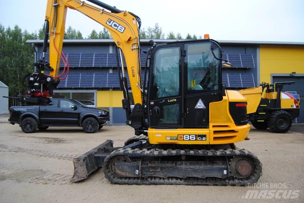 JCB 86 C-2 Väikeekskavaatorid 7t-12t