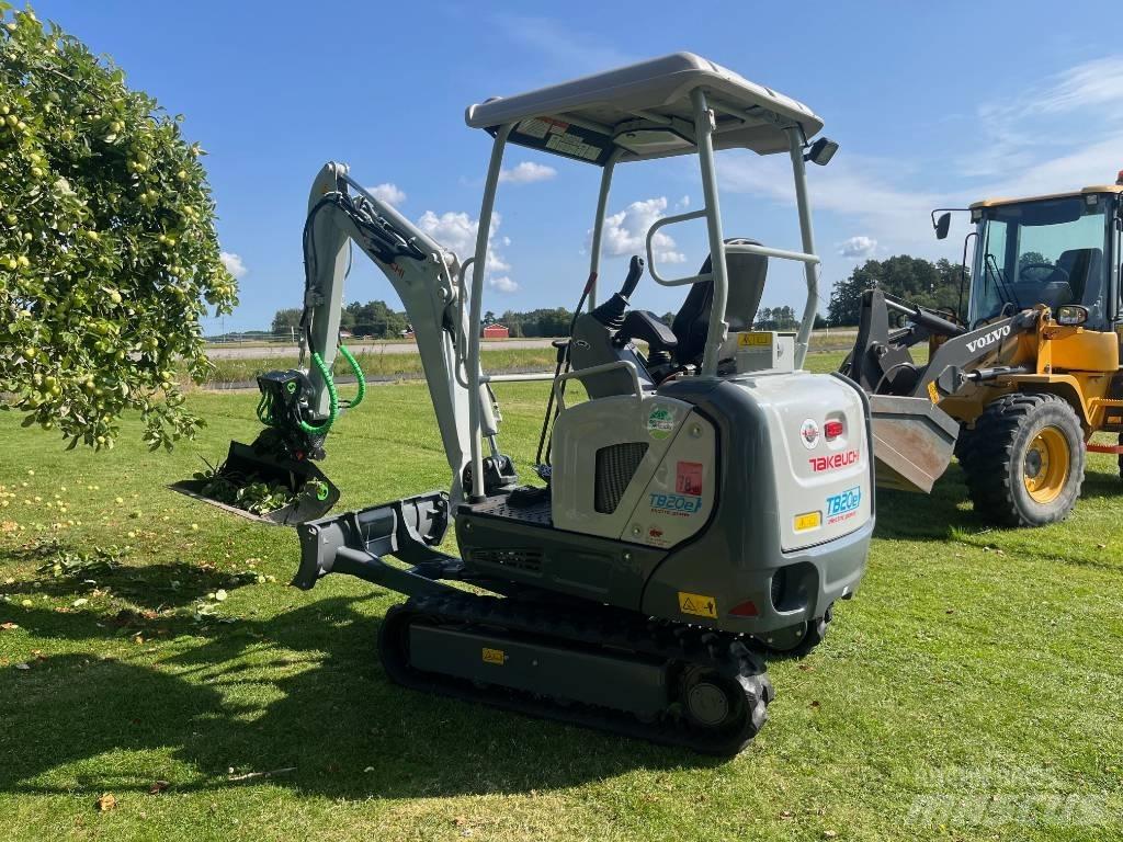 Takeuchi TB 20 E Miniekskavaatorid < 7 t