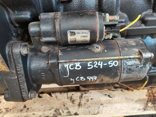 JCB 524-50 starter Mootorid