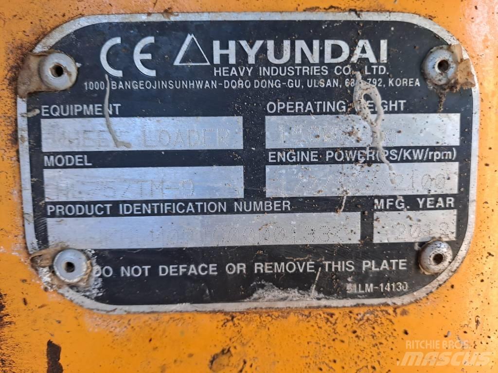 Hyundai HL 757 TM-9 Rataslaadurid
