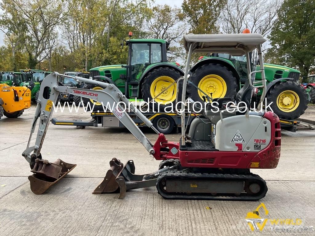 Takeuchi TB 216 Miniekskavaatorid < 7 t