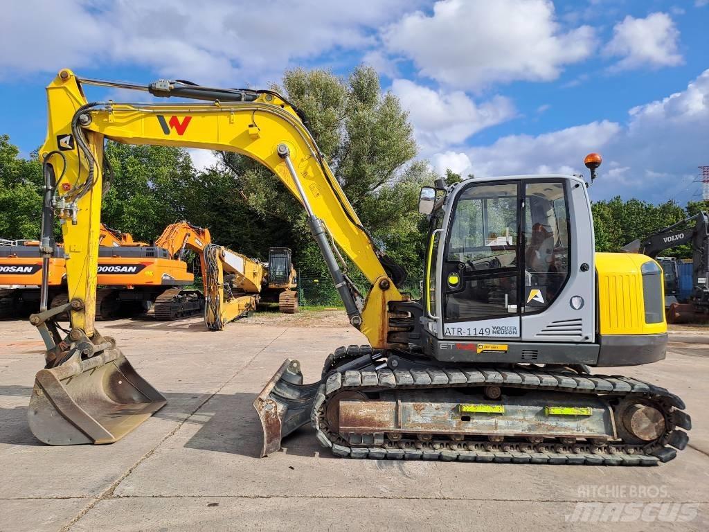 Wacker Neuson ET145 Roomikekskavaatorid