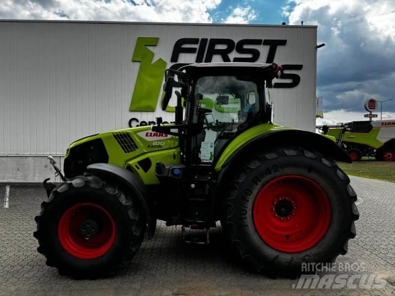 CLAAS AXION 870 Traktorid