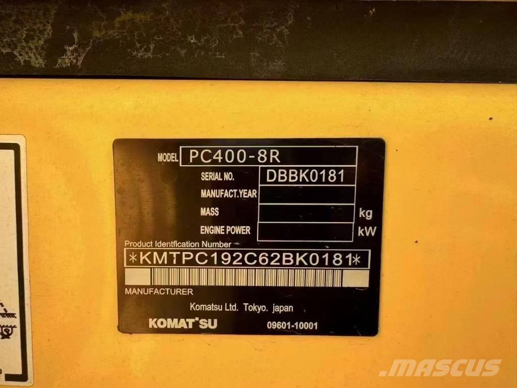 Komatsu PC 400 Roomikekskavaatorid