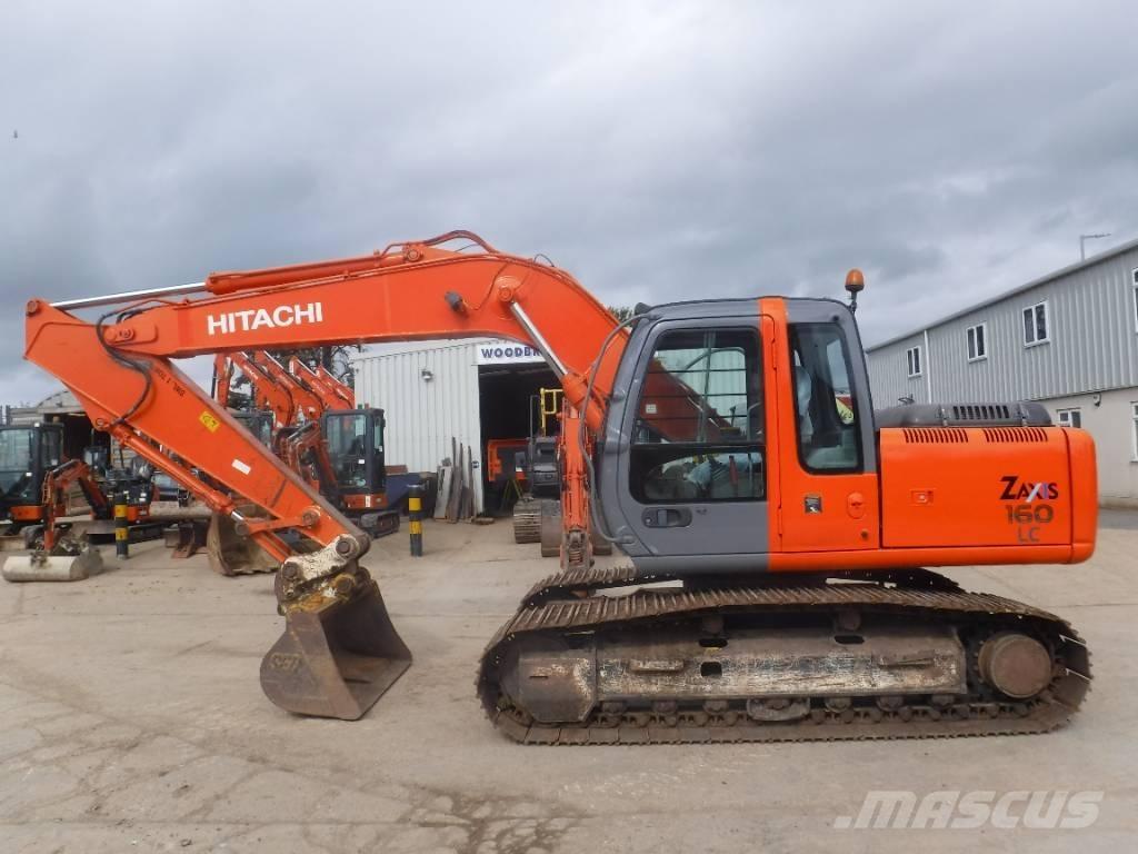 Hitachi ZX 160 LC Roomikekskavaatorid