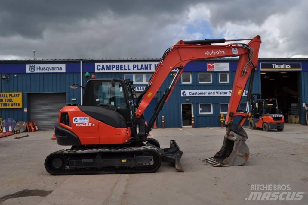 Kubota KX 085-5 Miniekskavaatorid < 7 t