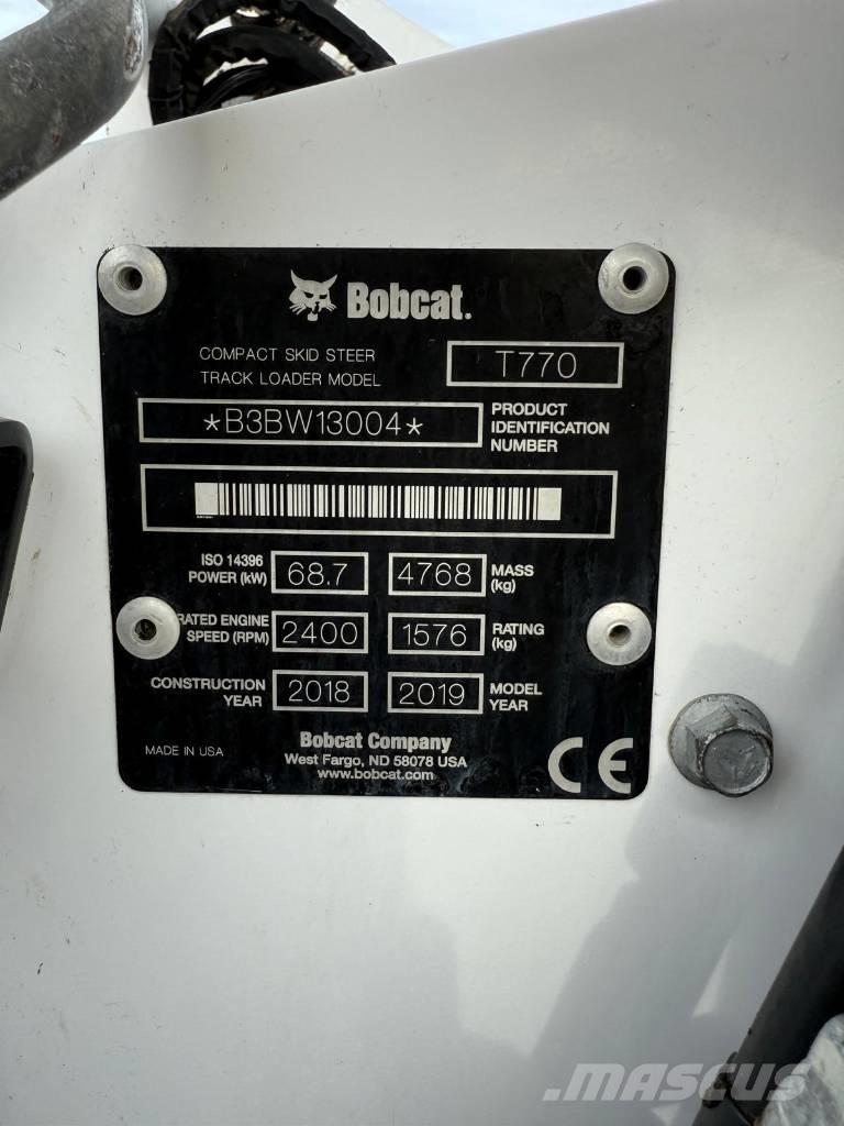 Bobcat T 770 Roomiklaadurid