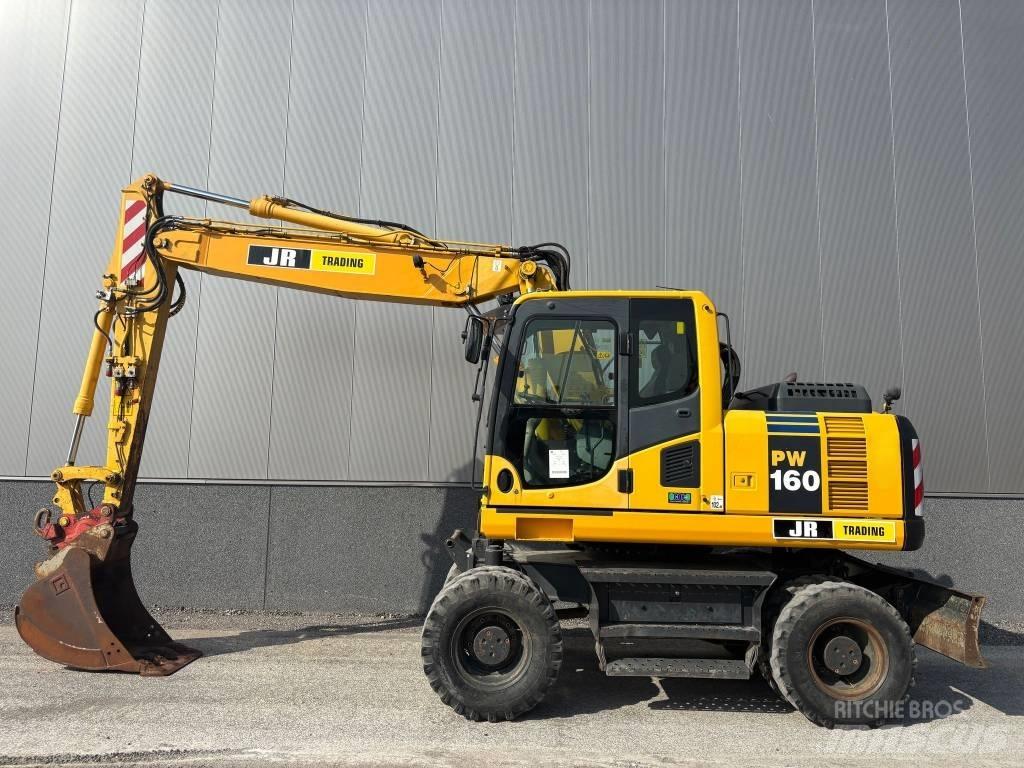 Komatsu PW 160 Ratasekskavaatorid