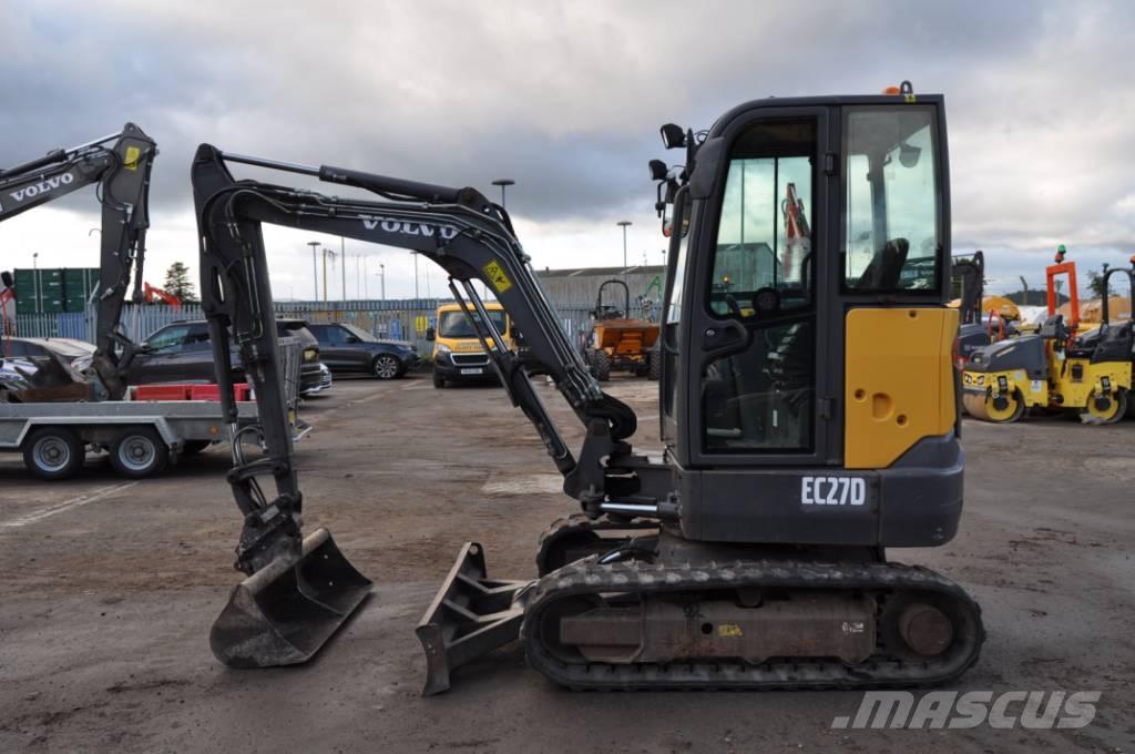 Volvo EC 27 D Miniekskavaatorid < 7 t
