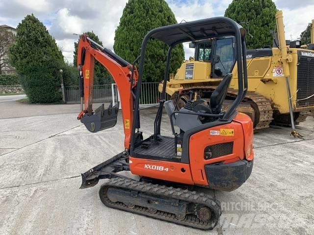 Kubota KX 018-4 Miniekskavaatorid < 7 t