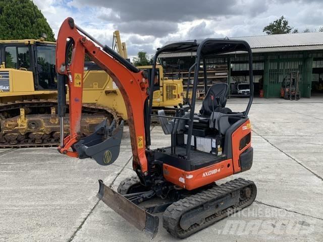 Kubota KX 018-4 Miniekskavaatorid < 7 t