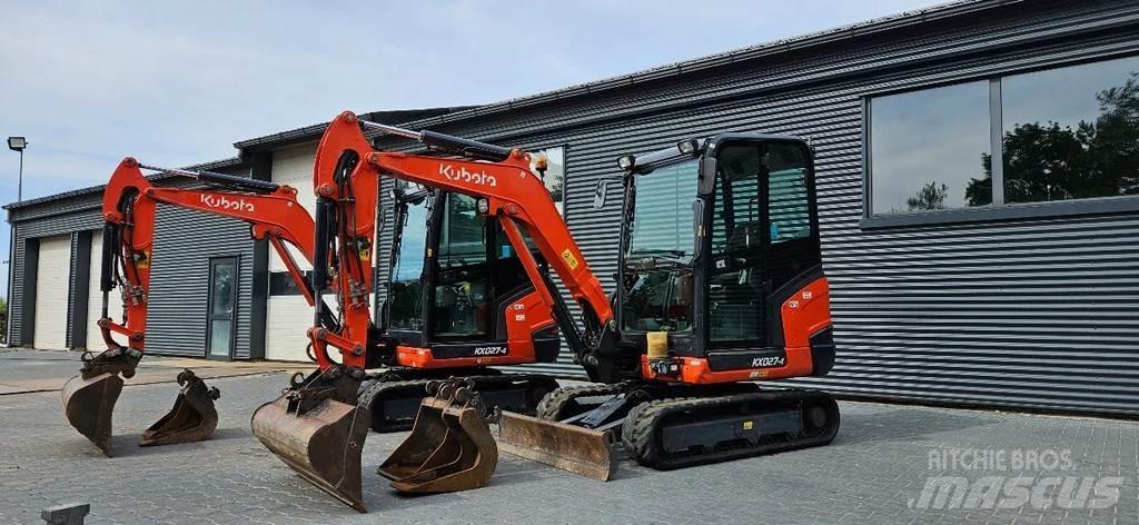 Kubota KX027-4 Miniekskavaatorid < 7 t