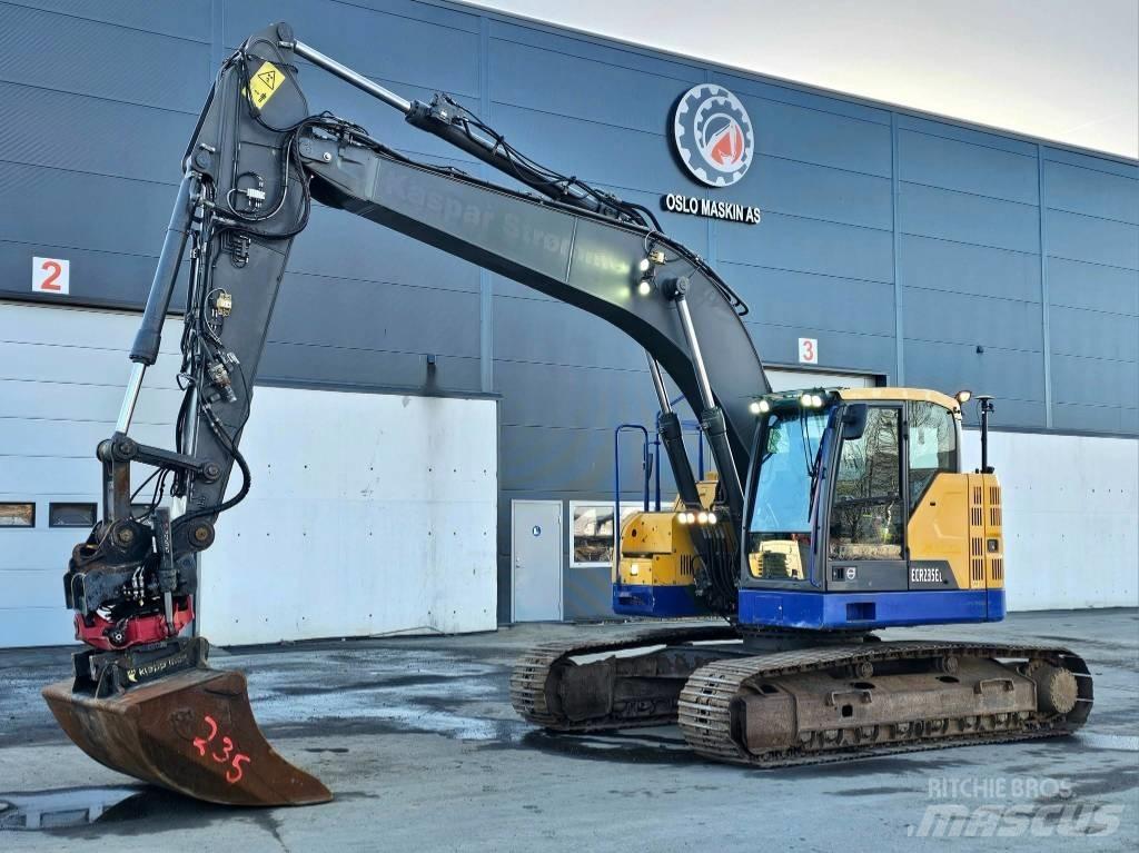 Volvo ECR 235 EL Roomikekskavaatorid