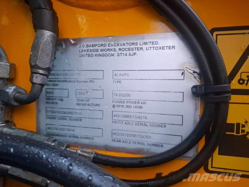 JCB 4 CX APC Ekskavaatorlaadurid