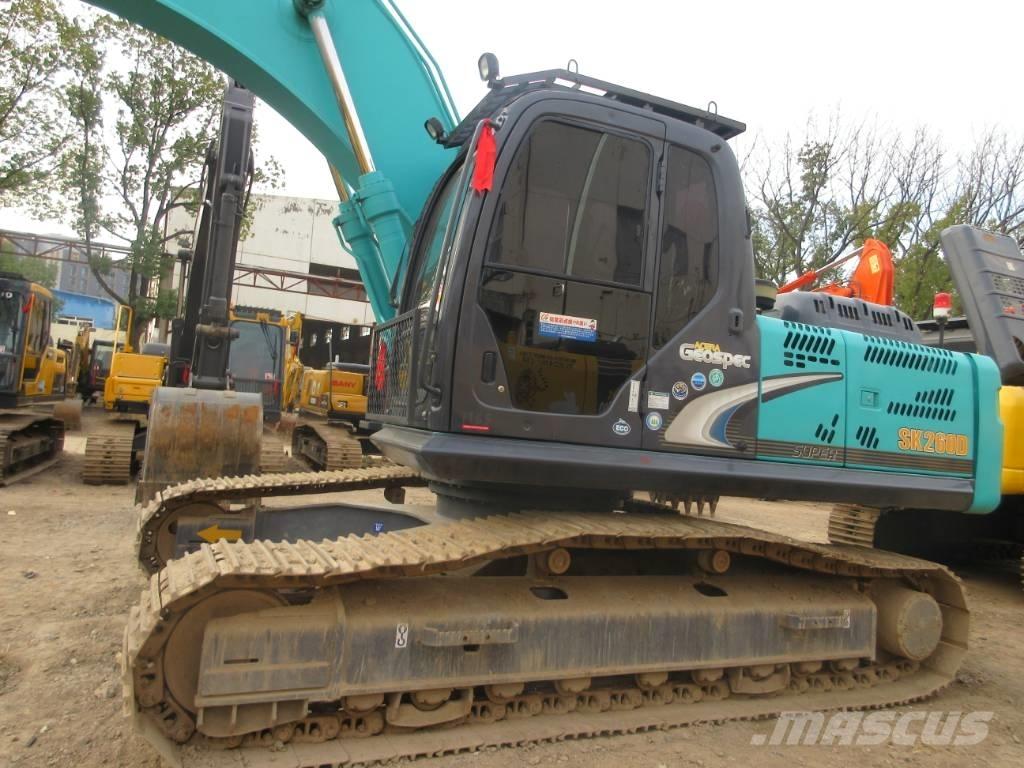 Kobelco SK 260 Roomikekskavaatorid