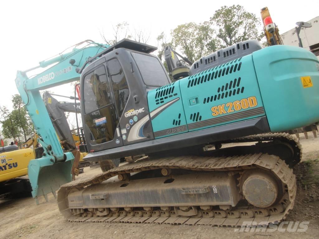 Kobelco SK 260 Roomikekskavaatorid