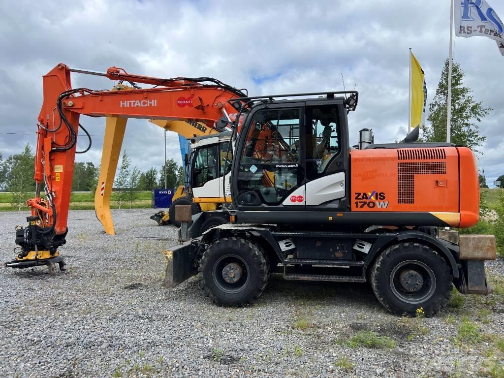Hitachi ZX 170W-5B Ratasekskavaatorid
