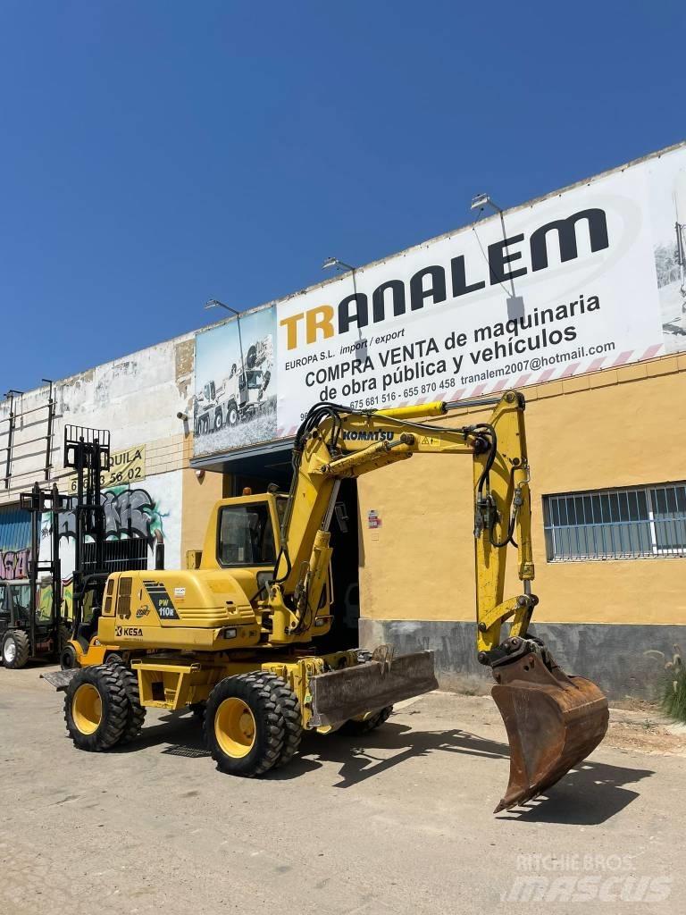 Komatsu PW 110 Ratasekskavaatorid
