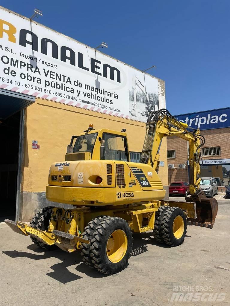 Komatsu PW 110 Ratasekskavaatorid