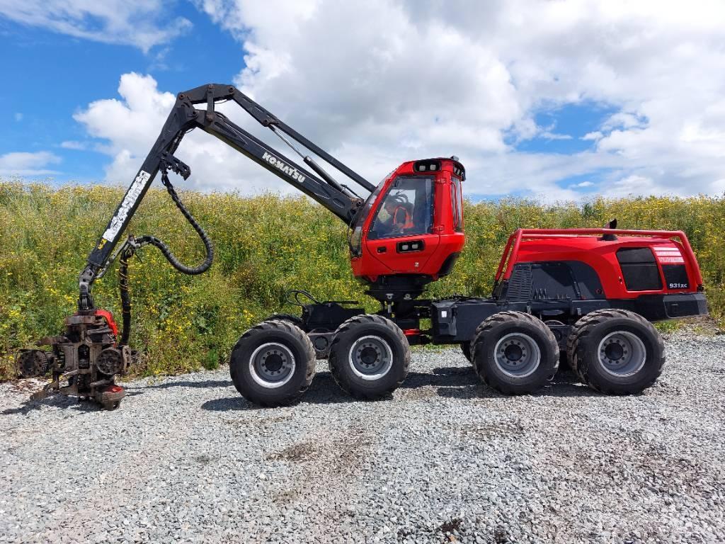 Komatsu 931XC-1 Harvesterid