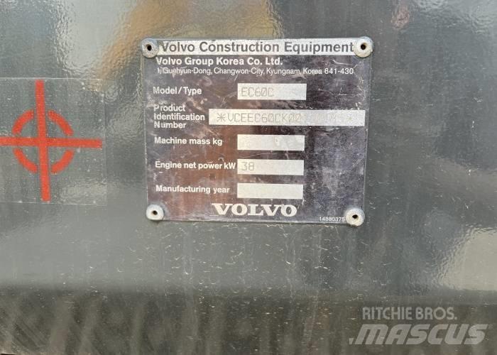 Volvo EC 60 C Miniekskavaatorid < 7 t