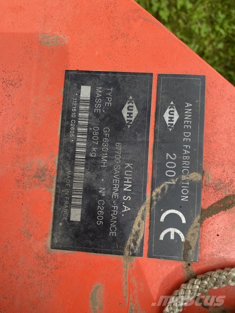 Kuhn GF6301MH Vaalutid ja kaarutid