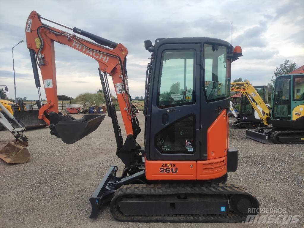 Hitachi ZX 26 U-6 Miniekskavaatorid < 7 t