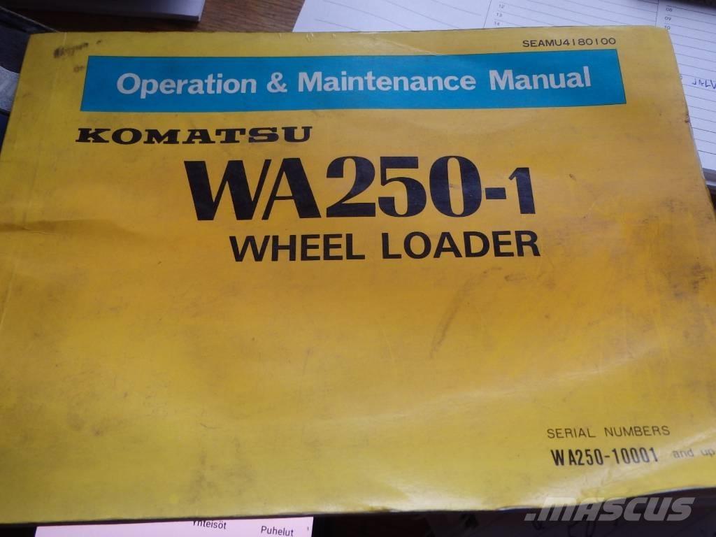 Komatsu WA 250-1 Rataslaadurid