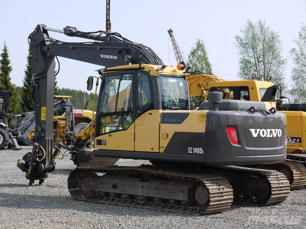 Volvo EC 140 DL Roomikekskavaatorid