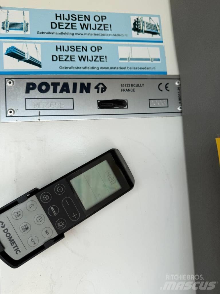 Potain MD 365 B Tornkraanad