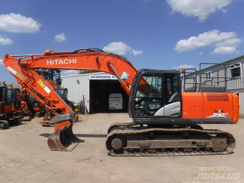 Hitachi ZX 210 LC-6 Roomikekskavaatorid