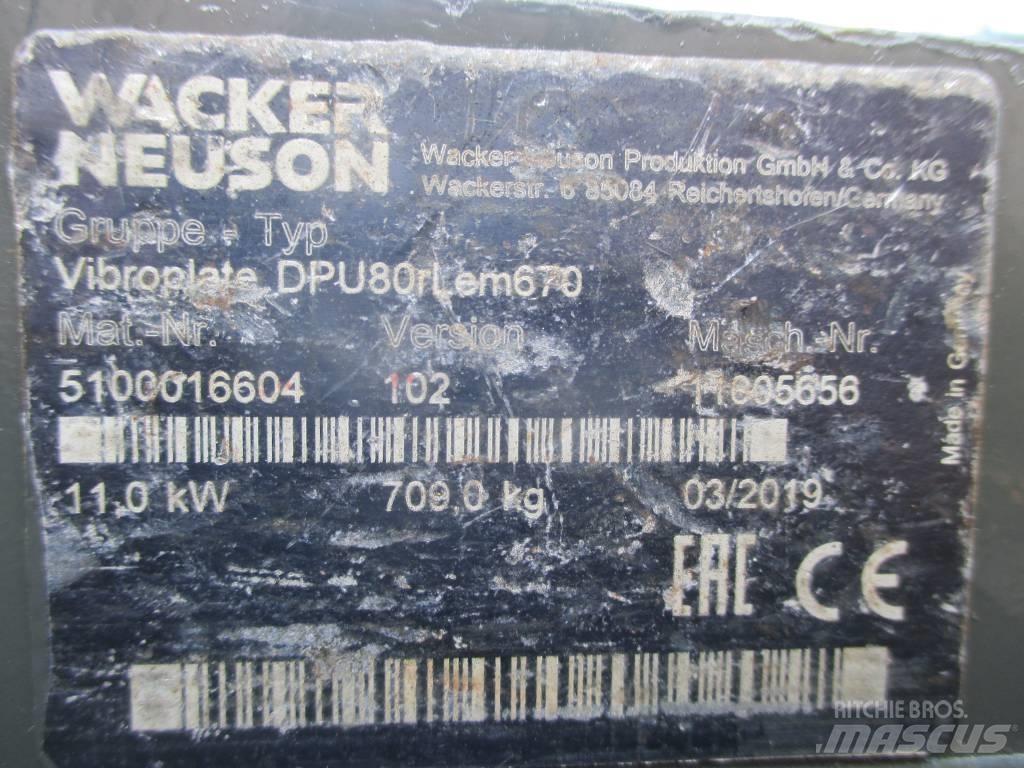 Wacker Neuson DPU 80 Vibraatorid