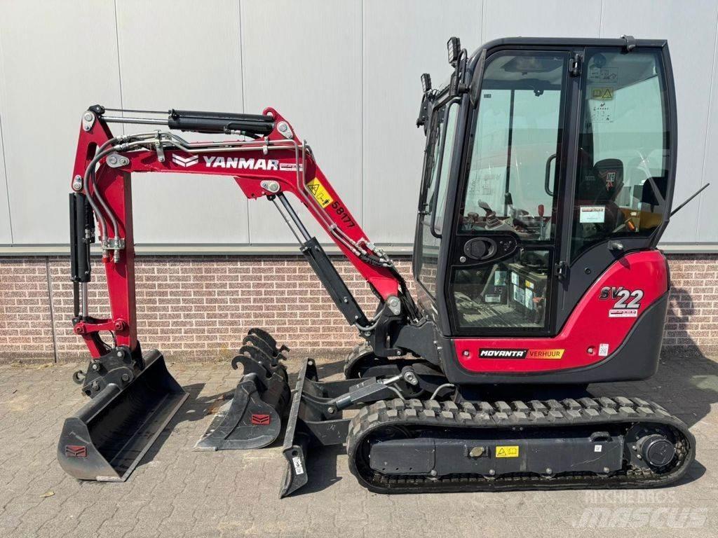 Yanmar SV22 Miniekskavaatorid < 7 t