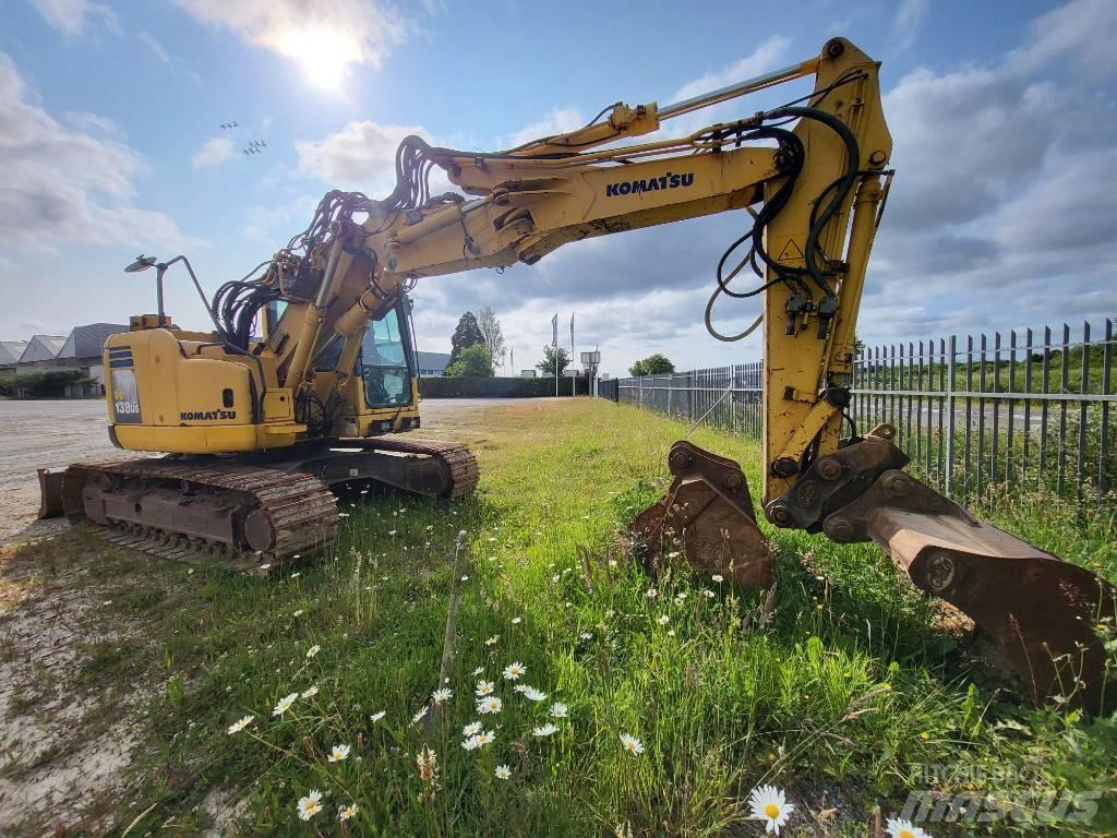 Komatsu PC138US-8 Roomikekskavaatorid