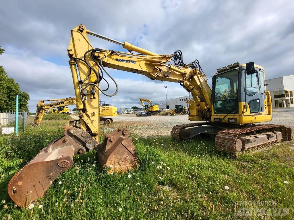 Komatsu PC138US-8 Roomikekskavaatorid