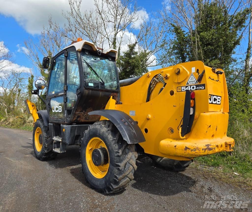 JCB 540-170 A/C Teleskooplaadurid