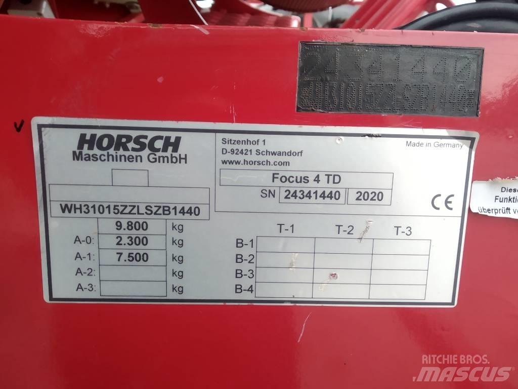 Horsch Focus 4 TD Külvikud