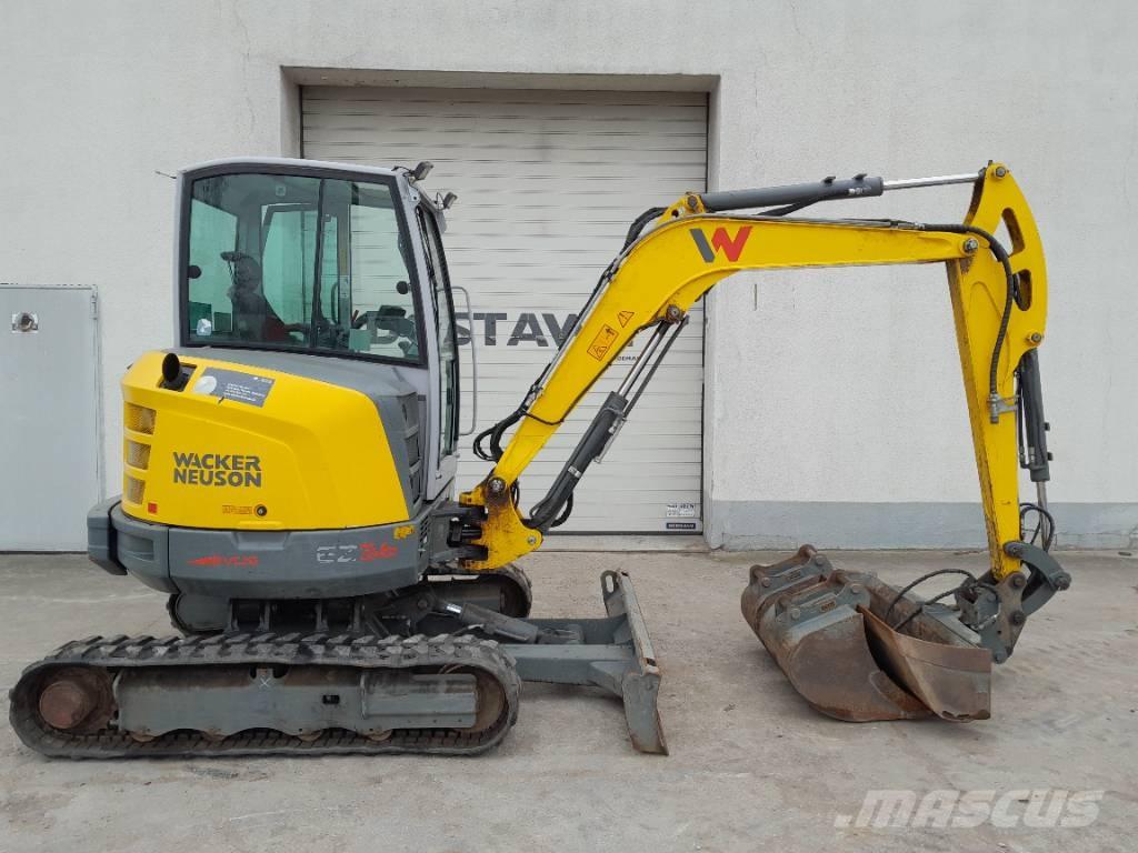 Wacker Neuson EZ 36 Roomikekskavaatorid