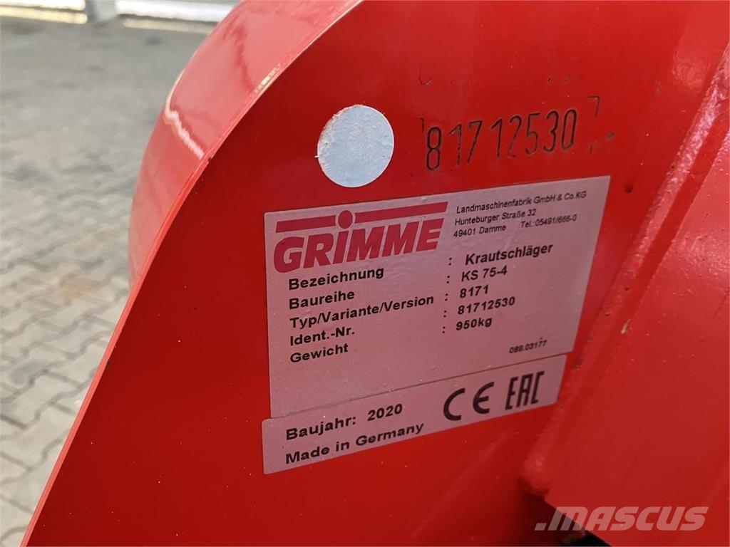 Grimme KS 75-4 Kartulitehnika - Muud