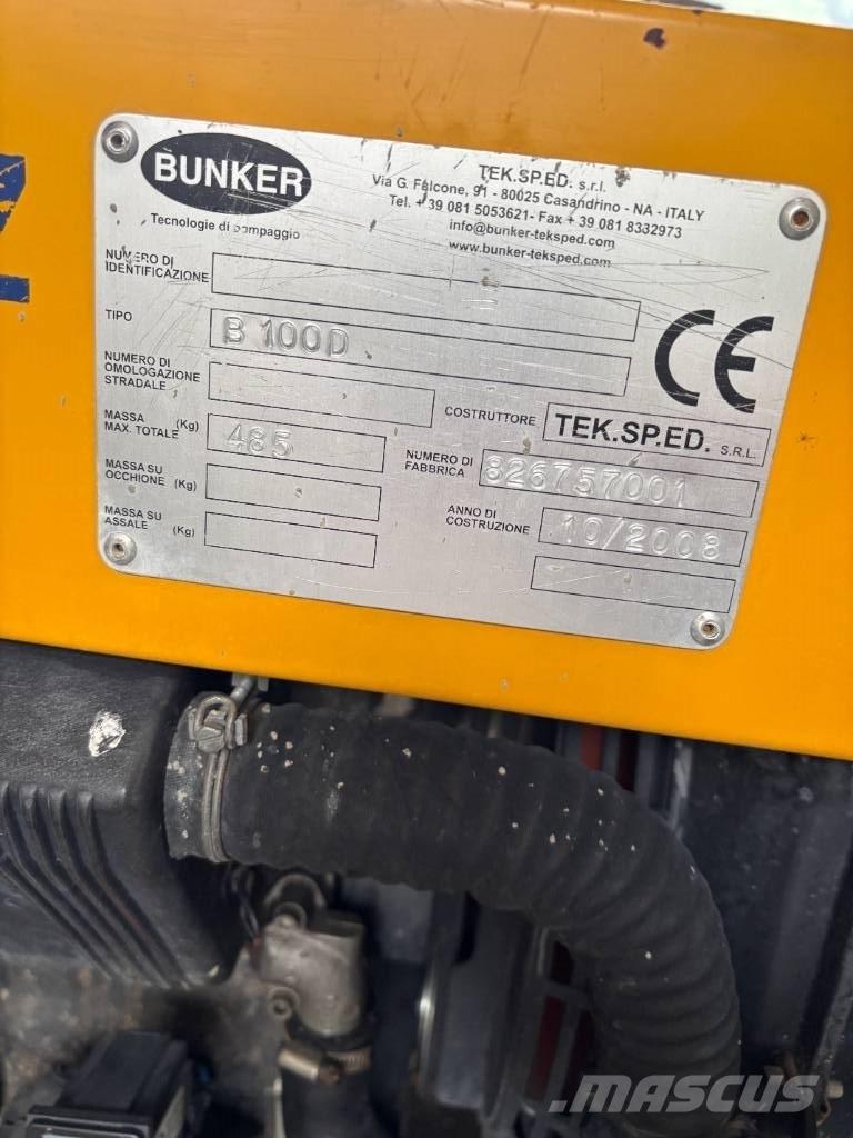  BUNKER B100D Betooni pumpautod