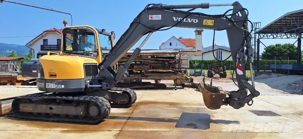 Volvo ECR 88 Väikeekskavaatorid 7t-12t