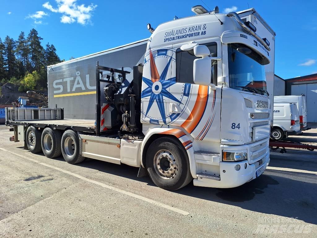 Scania G490 LB8x4*4 Kraanaga veokid