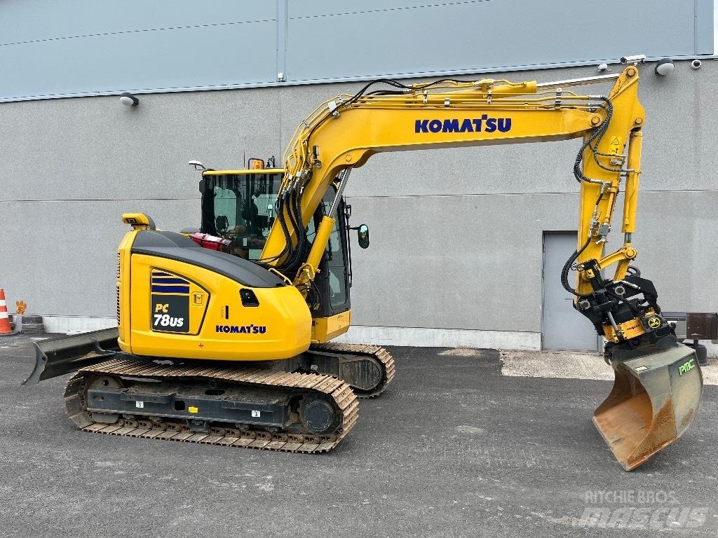 Komatsu Pc78us-11e0 Roomikekskavaatorid