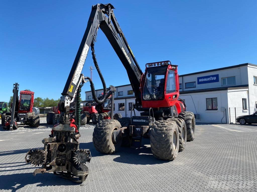 Komatsu 911 Harvesterid