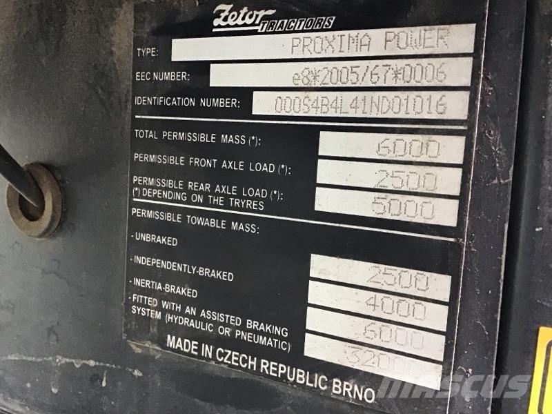 Zetor Proxima 120 Traktorid