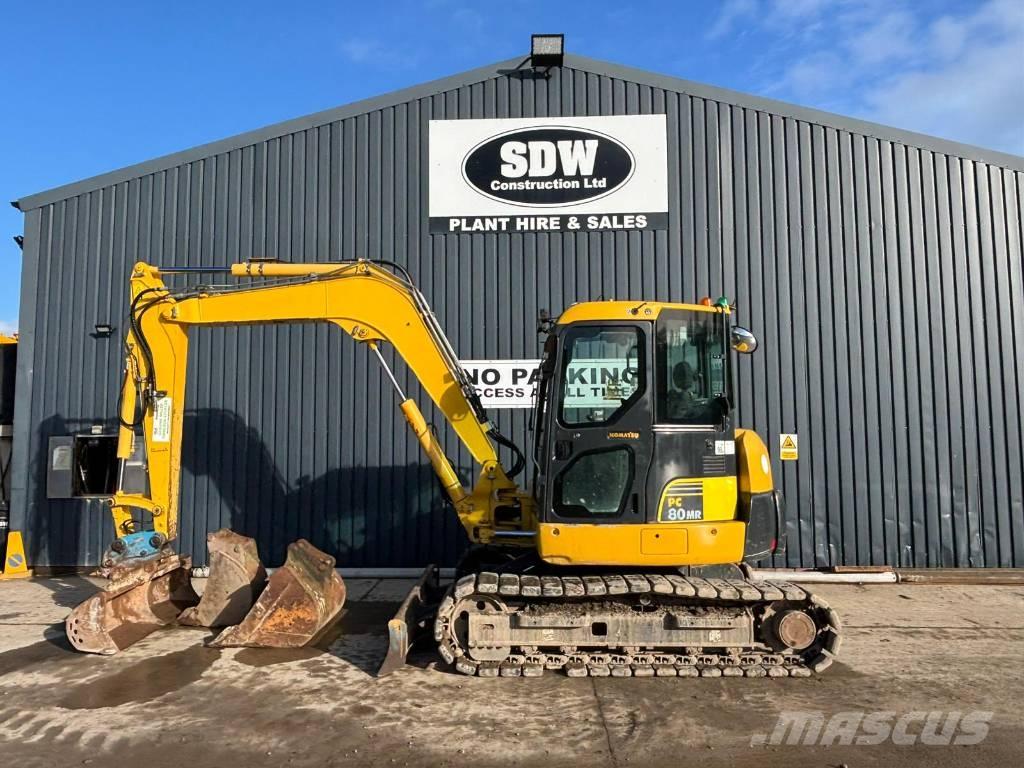 Komatsu PC 80 MR-3 Väikeekskavaatorid 7t-12t